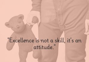 Excellence is not a skill, it’s an attitude" emphasizes that achieving greatness stems from a mindset of commitment and perseverance rather than just innate ability. It suggests that cultivating a positive attitude and a dedication to improvement is essential for reaching high standards in any endeavor.