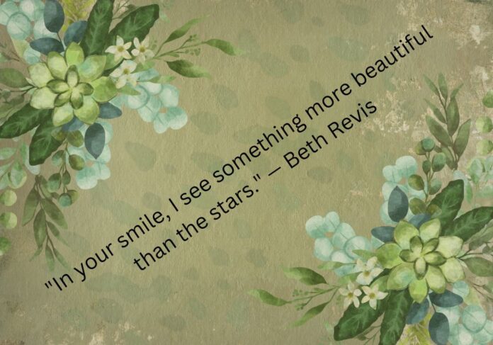 This quote beautifully conveys how a loved one's smile can surpass even the most breathtaking wonders of the universe. It suggests that their happiness brings unparalleled joy and radiance to your life, making the vast beauty of the stars seem insignificant in comparison. It’s a romantic expression of how deeply someone’s presence and smile affect the speaker, illuminating their world more than anything else could.