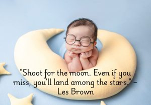 This quote by Les Brown inspires ambition and perseverance. It encourages aiming high in life, because even if you don't reach your ultimate goal, the effort will still lead to something great. Striving for big dreams can open new opportunities and take you further than you might have imagined.