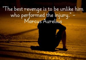 Marcus Aurelius's quote, "The best revenge is to be unlike him who performed the injury," emphasizes the moral superiority of choosing not to retaliate in kind. Rather than seeking revenge, the quote advocates for maintaining integrity and rising above the wrongdoer’s behavior. By refusing to mirror harmful actions, one demonstrates strength and wisdom, ultimately gaining a deeper form of victory through self-restraint and virtue.