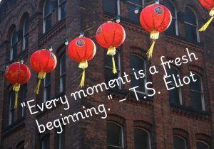 T.S. Eliot's words remind us that every moment holds the potential for a fresh start. We don’t have to wait for a new year or special occasion to begin anew. Life constantly offers opportunities to reset, grow, and change direction. Embrace the present—it’s a gift of endless possibilities! 🌟