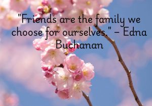 Edna Buchanan beautifully describes friends as the family we create. Unlike blood ties, friendship is built on mutual love, trust, and understanding. These chosen bonds offer support, joy, and belonging. True friends become an irreplaceable part of our lives. ❤️👫