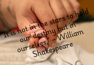 This quote reminds us that our fate is not determined by external forces, but by our own actions and decisions. It encourages self-empowerment, emphasizing that we have the ability to shape our future. Our destiny lies in our hands, not in the stars.